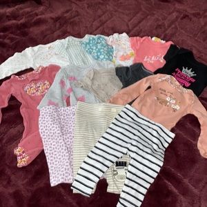 Newborn baby girl Size Bundle
